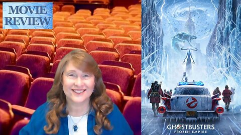 Ghostbusters Frozen Empire movie review by Movie Review Mom!