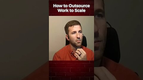 How to Outsource Work to Scale #shorts #realestate