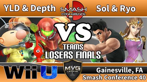 YLD & Depth vs. MVG|Ryo & MVG|Sol - Teams SSB4 Losers Finals - Smash Conference 40