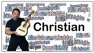 Happy Birthday Christian - Happy Birthday to You Christian #shorts