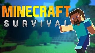 Minecraft survival part 6 : Rekt by a golem and built a farm