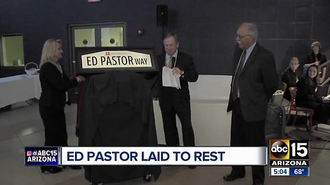 Mourners gather to remember Arizona congressman Ed Pastor