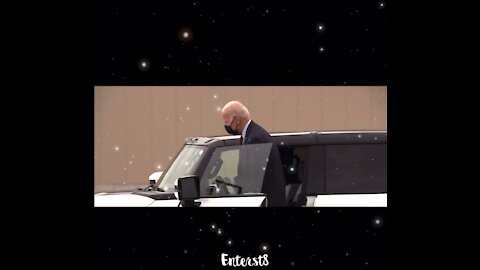 BIDEN TAKES A JOYRIDE