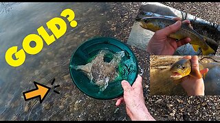 Fishing an OLD Spot and Panning for WI Gold