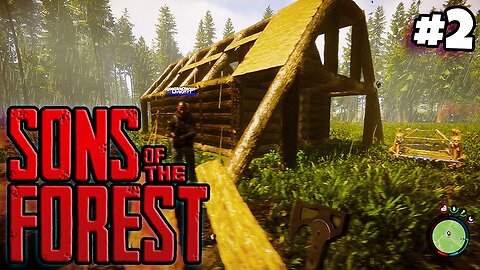 Building A House! - Sons Of The Forest w/ GoatLikeDjango - [#2]