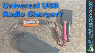 Universal Radio USB Charger, could it save your life? | Offgrid Technology