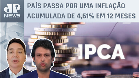 IPCA sobe 0,23% no mês de agosto; Alan Ghani e Claudio Dantas analisam