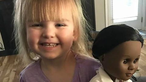 Little Girl Schools Cashier on Why Her Doll Rocks