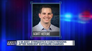 U-M Assistant gymnastics coach resigns after indecent exposure charges
