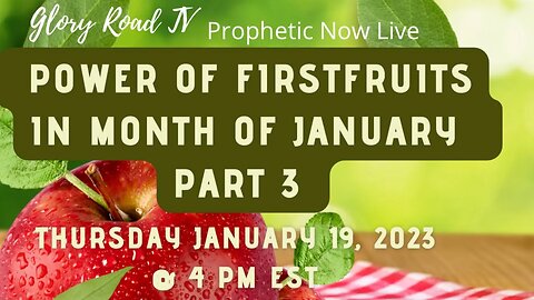 The Power of Firstfruits - Part 3 of 3