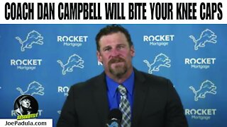Meet Dan Campbell - The New Head Coach of the Detroit Lions who will bite your knee caps