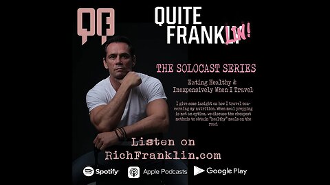 Rich Franklin - Eating Healthy Inexpensively When I Travel