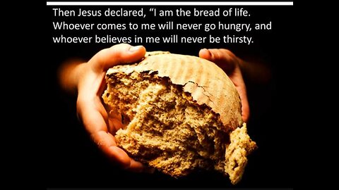 Live by every word of God not by bread alone