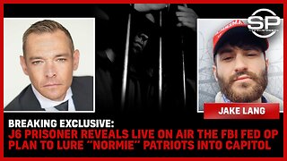 J6 Prisoner Reveals LIVE ON AIR The FBI Fed Op Plan To Lure “Normie” Patriots Into Capitol