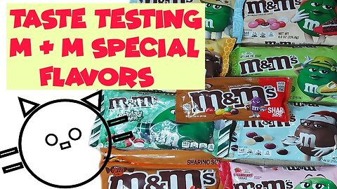 M&M's Taste Test (all the flavors!)