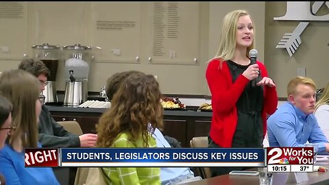 Studens, legislators discuss key education issues