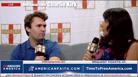 Charlie Kirk Joins the ReAwaken America Tour!!! | The Truth Shall Set Us Free