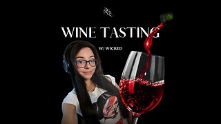 A very professional wine tasting w/ Wicked 🍷
