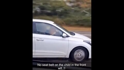 Woman branded the worse mother for driving on a motorway with complete disregard for the law