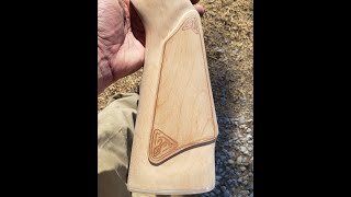 2: Metal Inlay (HOW-TO) CARVED RIFLE STOCK