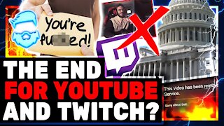 Insane Stimulus Package Could DESTROY Youtube & Twitch! Congress Sold Us Out & It Must Be Vetoed