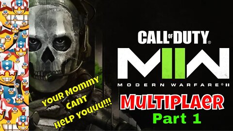 Call Of Duty Modern Warfare 2 | Part 1 Multiplayer | Action | COD | Adventure | Ps5