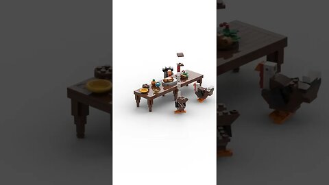 LEGO MOC Feast The Roast Man Banquet!