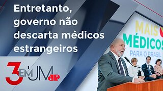 Lula diz que profissionais brasileiros serão prioridade no programa ‘Mais Médicos’