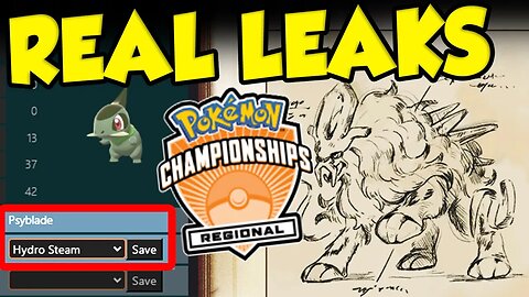 POKEMON SCARLET AND VIOLET DLC LEAK! New Moves and Pokemon Leaked During VGC Event!