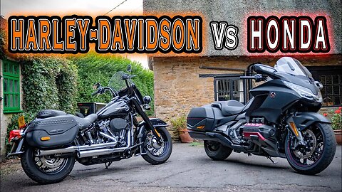 Harley-Davidson Vs Honda. Which is the Tourer/Bagger for YOU? Heritage Classic 114 v Gold Wing 1800B