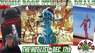 COMIC BOOK STEALS & DEALS HOT LIST: The Hottest New Variant Comics 12/17/21 w/ LINKS!