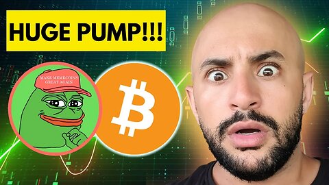 BITCOIN & PEPE COIN: HUGE PUMP!!!!