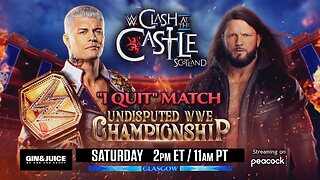 WWE Clash at the Castle 2024 Full and Official Match Card HD
