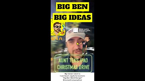 Coming up with Aunt Tea's iPad Christmas Drive