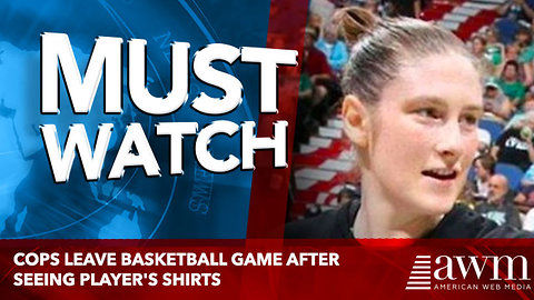 Cops Leave Basketball Game After Seeing Player's Shirts