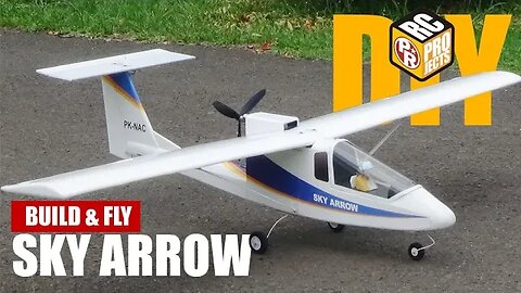 RC Sky Arrow Build and Fly