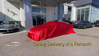 Take Delivery of a Ferrari!