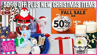 50% OFF FALL & HALLOWEEN | Plus New Christmas | Bath & Bodyworks | Moxy Collection | #candles