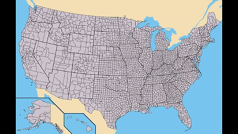 Which USA States have the most counties?