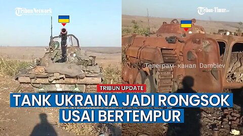 Akibat Serangan Rusia, Kendaraan Perang Ukraina Berubah Jadi Barang Rongsokan!