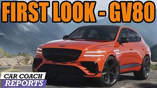 GENESIS GV80 COUPE CONCEPT - Good News! They are building this HOT SUV!!