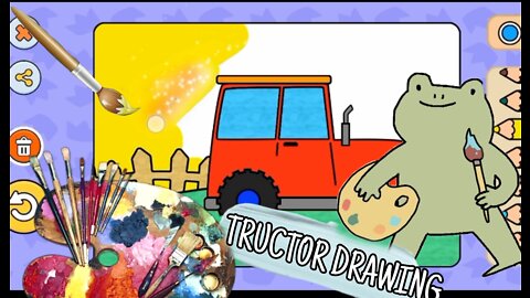 How to draw a Tructor 🚛| draw on natural colour| step by step Tructor drawing|#drawingboy