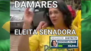 DAMARES ALVES ELEITA SENADORA POR BRASÍLIA,