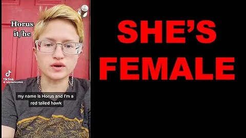 Woman Identifies as a Hawk - (spoiler.....she's a woman)