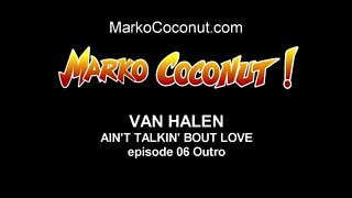 AIN'T TALKIN' 'BOUT LOVE episode 06 OUTRO ENDING how to play Van Halen guitar lessons by Marko
