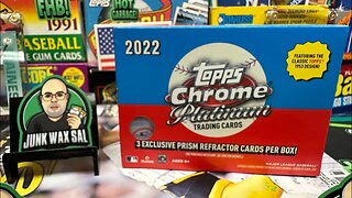 2022 Topps Chrome Platinum Baseball Blaster Box