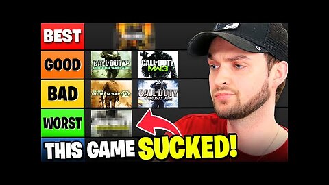 I RANKED *EVERY* Call of Duty! (HONEST OPINION)
