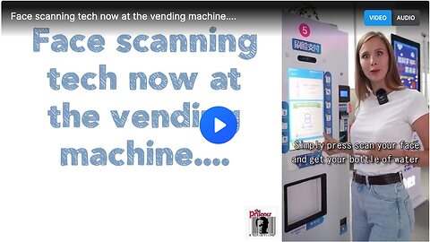 Face scanning tech now at the vending machine....