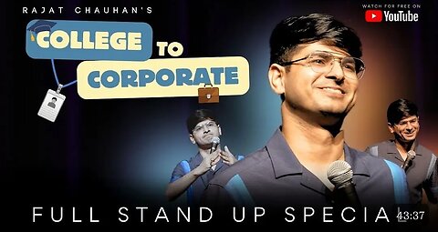 Engineering College to Corporate | Stand up Comedy Special by Rajat Chauhan