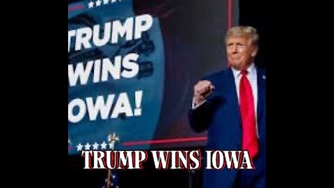 Trump wins Iowa Caucuses